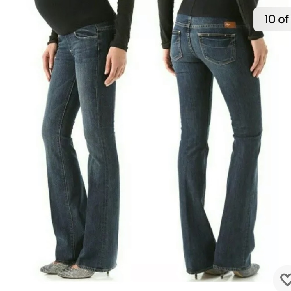 Paige Laurel Canyon Maternity Jeans Bootcut
